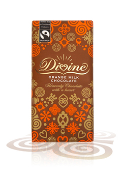 Image of Orange Milk Chocolate Packaging