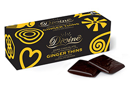 Image of Dark Chocolate Ginger Thins Packaging