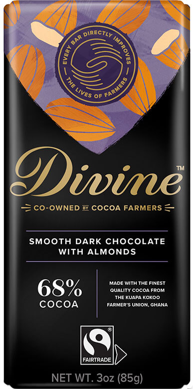 Image of Dark Chocolate with Almonds Packaging