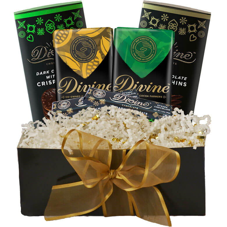 Image of Dark Chocolate Lovers Gift Set Packaging