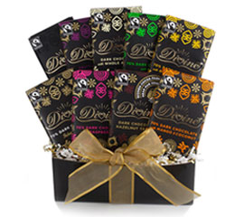 Image of Deluxe Dark Chocolate Lovers Gift Set Packaging
