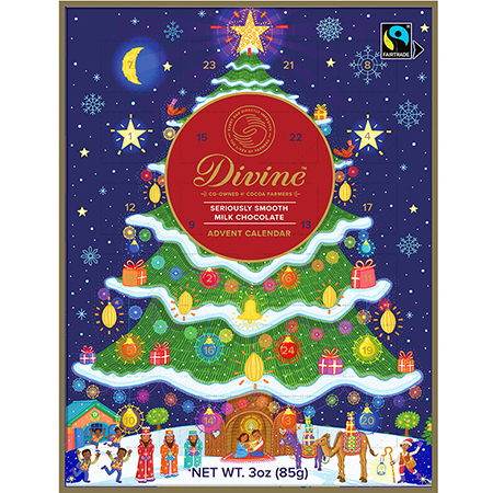Milk Chocolate Advent Calendar - Click for more information, or use your TAB key to go to purchase options