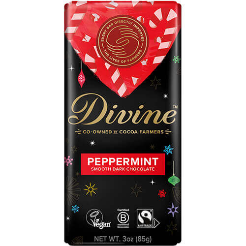 Dark Chocolate Peppermint Holiday Bar - Click for more information, or use your TAB key to go to purchase options