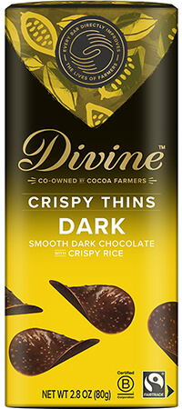 Click to buy Dark Chocolate Crispy Thins