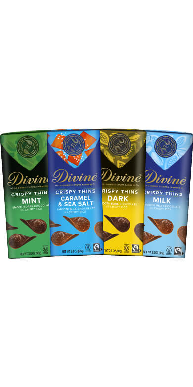 Alternative View #2 of Dark Chocolate Crispy Thins Packaging