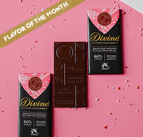 60% Dark Chocolate with Pink Himalayan Salt Divine Bar