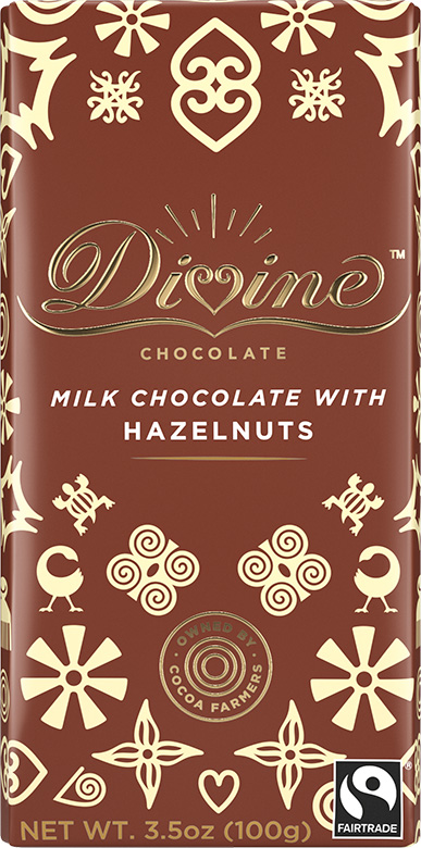 Image of Milk Chocolate with Hazelnuts Packaging