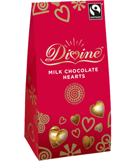 Image of Milk Chocolate Hearts Packaging