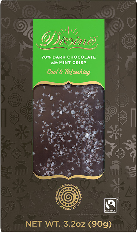 Image of Dark Chocolate with Mint Crisp Packaging