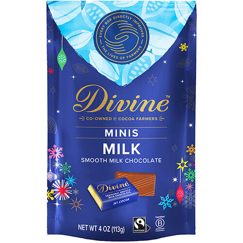 Milk Chocolate Mini Holiday Bag - Click for more information, or use your TAB key to go to purchase options